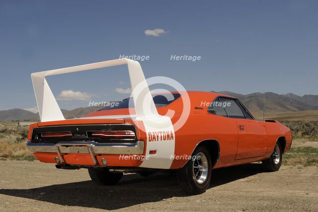 Dodge Charger Daytona 440 1969. Artist: Simon Clay.