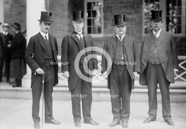 Dodge, Lamar, Lehman , Rose, 1914. Creator: Bain News Service.
