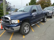 Dodge Ram 2500 Canadian Coastguard truck 2018. Creator: Unknown