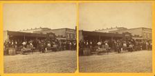 Dodges Auction, Jacksonville, Fla., c1870. Creator: Unknown