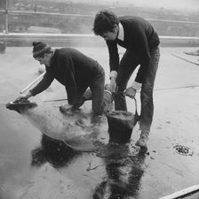 Doddington Estate, Battersea, Wandsworth, London, 08/04/1969. Creator: John Laing plc