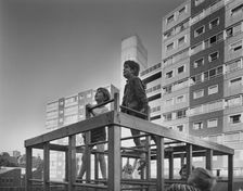 Doddington Estate, Battersea, Wandsworth, London, 08/09/1971. Creator: John Laing plc