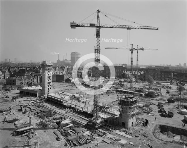 Doddington Estate, Battersea, Wandsworth, London, 30/05/1968. Creator: John Laing plc.