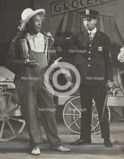Doe Doe Green and Lester Palmer, 1937. Creator: Unknown.