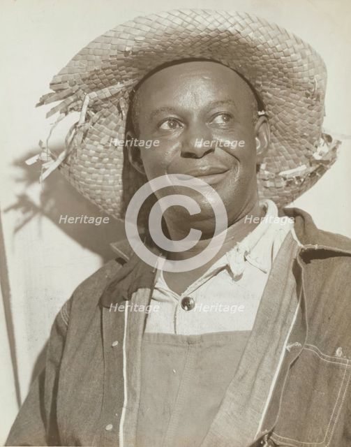 Doe Doe Green as Hiram the farmer, 1937. Creator: Unknown.