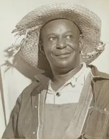 Doe Doe Green as Hiram the farmer, 1937. Creator: Unknown