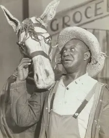 Doe Doe Green (Hiram) and "Aggie", 1937. Creator: Unknown