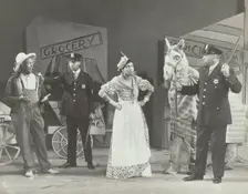 Doe Doe Green, Lester Palmer, Sybil Moore, "Aggie", and Clifton Davis, 1937. Creator: Unknown