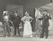 Doe Doe Green, Lester Palmer, Sybil Moore, "Aggie", and Clifton Davis, 1937. Creator: Unknown