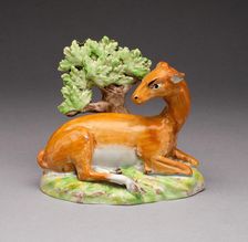Doe, Staffordshire, c. 1820. Creator: Staffordshire Potteries