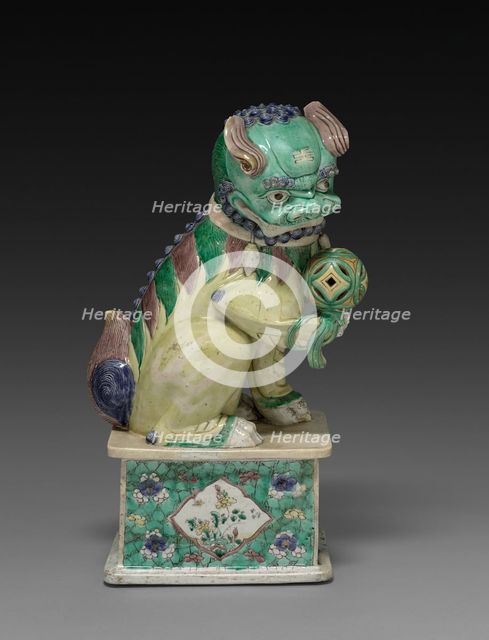 Dog or Qilin, 1662-1722. Creator: Unknown.
