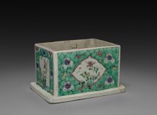 Dog or Qilin (base), 1662-1722. Creator: Unknown