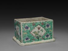 Dog or Qilin (base), 1662-1722. Creator: Unknown