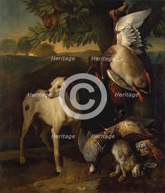 Dog and Game, 1711. Creator: Alexandre François Desportes.