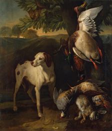 Dog and Game, 1711. Creator: Alexandre François Desportes