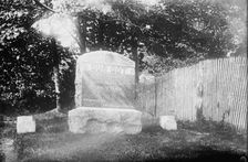 Dog cemetery - Hartsdale, between c1910 and c1915. Creator: Bain News Service