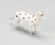 Dog, France, 18th century. Creator: Verres de Nevers