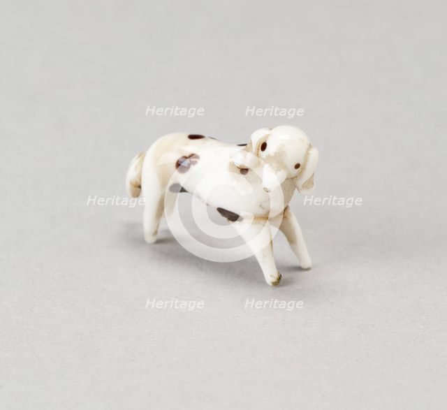 Dog, France, 18th century. Creator: Verres de Nevers.