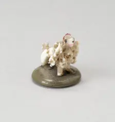 Dog, France, 18th century. Creator: Verres de Nevers