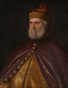 Doge Andrea Gritti, 1530/1540. Creator: Workshop of Titian
