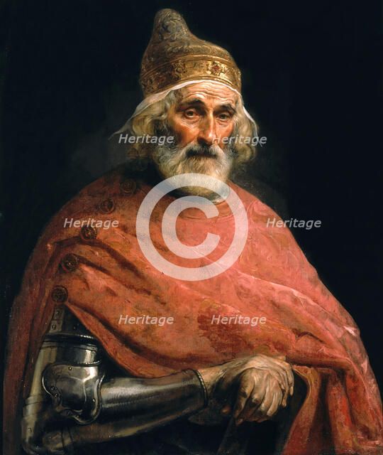 Doge Andrea Gritti, 1842. Creator: Hayez, Francesco (1791-1882).