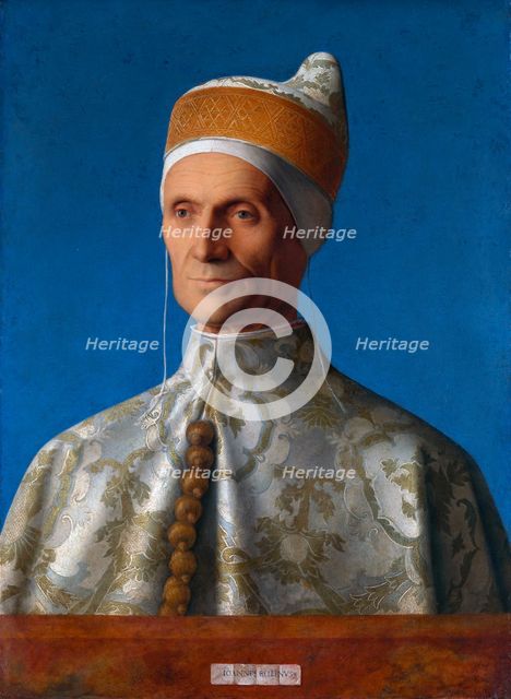 Doge Leonardo Loredan, 1502. Artist: Bellini, Giovanni (1430-1516)