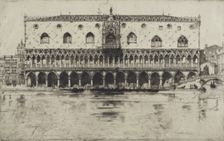 Doge's Palace, Venice, 1902. Creator: David Young Cameron