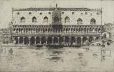 Doge's Palace, Venice, 1902. Creator: David Young Cameron