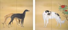 Dogs from Europe, 1941. Creator: Hashimoto, Kansetsu (1883-1945)