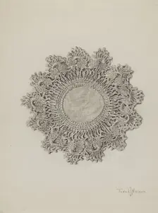 Doily, 1935/1942. Creator: Frank Nelson