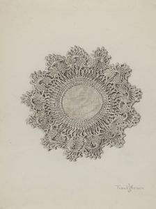Doily, 1935/1942. Creator: Frank Nelson