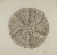 Doily, c. 1939. Creator: Frank Nelson