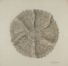 Doily, c. 1939. Creator: Frank Nelson