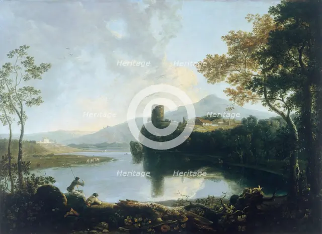 'Dolbadarn Castle', 1733-1782. Creator: Richard Wilson.