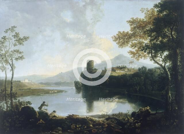 'Dolbadarn Castle', 1733-1782. Creator: Richard Wilson.