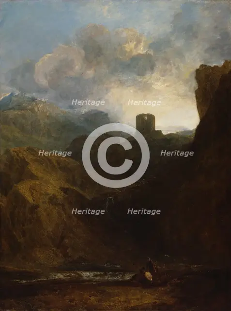 Dolbadern Castle, North Wales, 1800. Creator: JMW Turner.