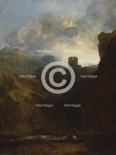 Dolbadern Castle, North Wales, 1800. Creator: JMW Turner.