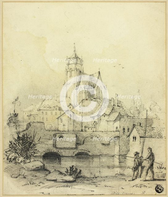 Dole, France, n.d. Creator: David Roberts.