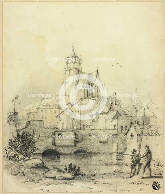 Dole, France, n.d. Creator: David Roberts.