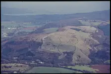 Dolebury Camp, an Iron Age multivallate hillfort earthwork, Churchill, Somerset, 1971. Creator: Jim Hancock