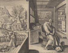 Dolor (Sorrow), ca. 1580-1628? Creator: Raphael Sadeler