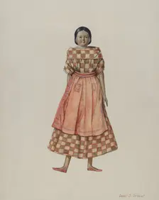 Doll, 1935/1942. Creator: David S De Vault