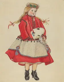 Doll, 1935/1942. Creator: Esther Peck