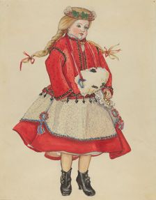 Doll, 1935/1942. Creator: Esther Peck
