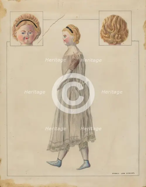 Doll, 1935/1942. Creator: Francis Law Durand.