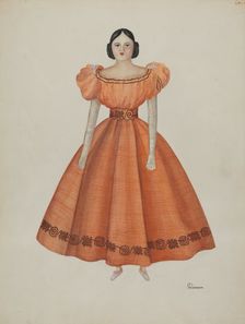 Doll, 1935/1942. Creator: Josephine C. Romano