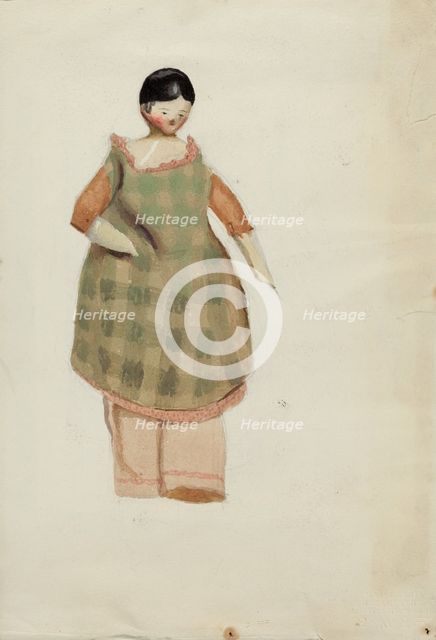 Doll, 1935/1942. Creator: Kapousouz.