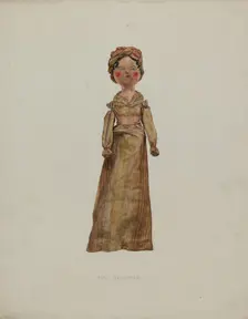 Doll, 1935/1942. Creator: Max Fernekes