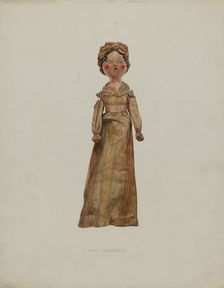 Doll, 1935/1942. Creator: Max Fernekes