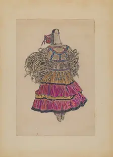 Doll, 1935/1942. Creator: Melita Hofmann